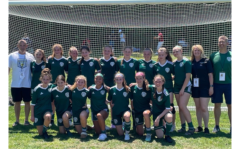 North Reading Youth Soccer 8th Grade Girls Make History